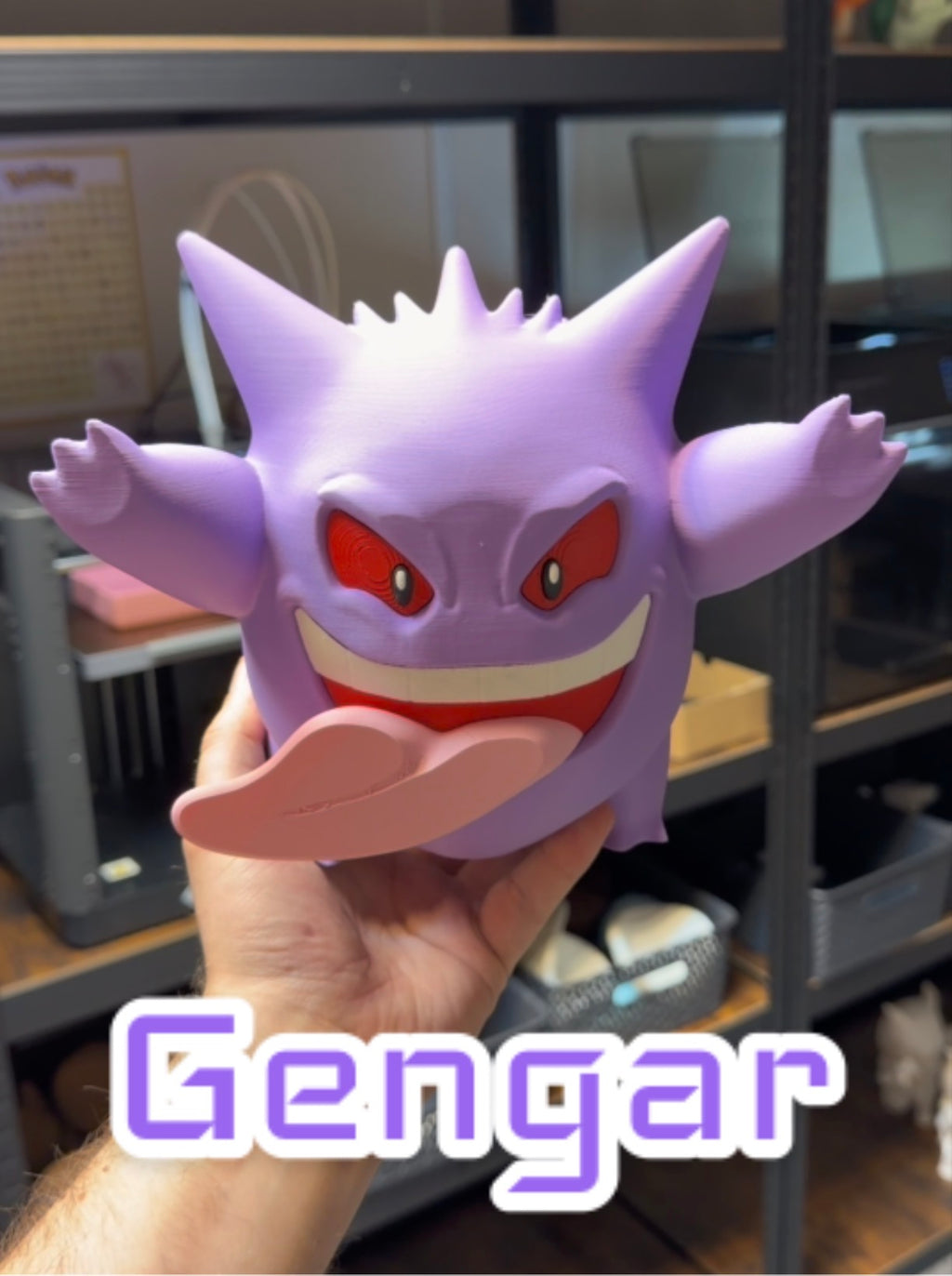 3D Printed Pokémon Window Figures, Multiple Characters