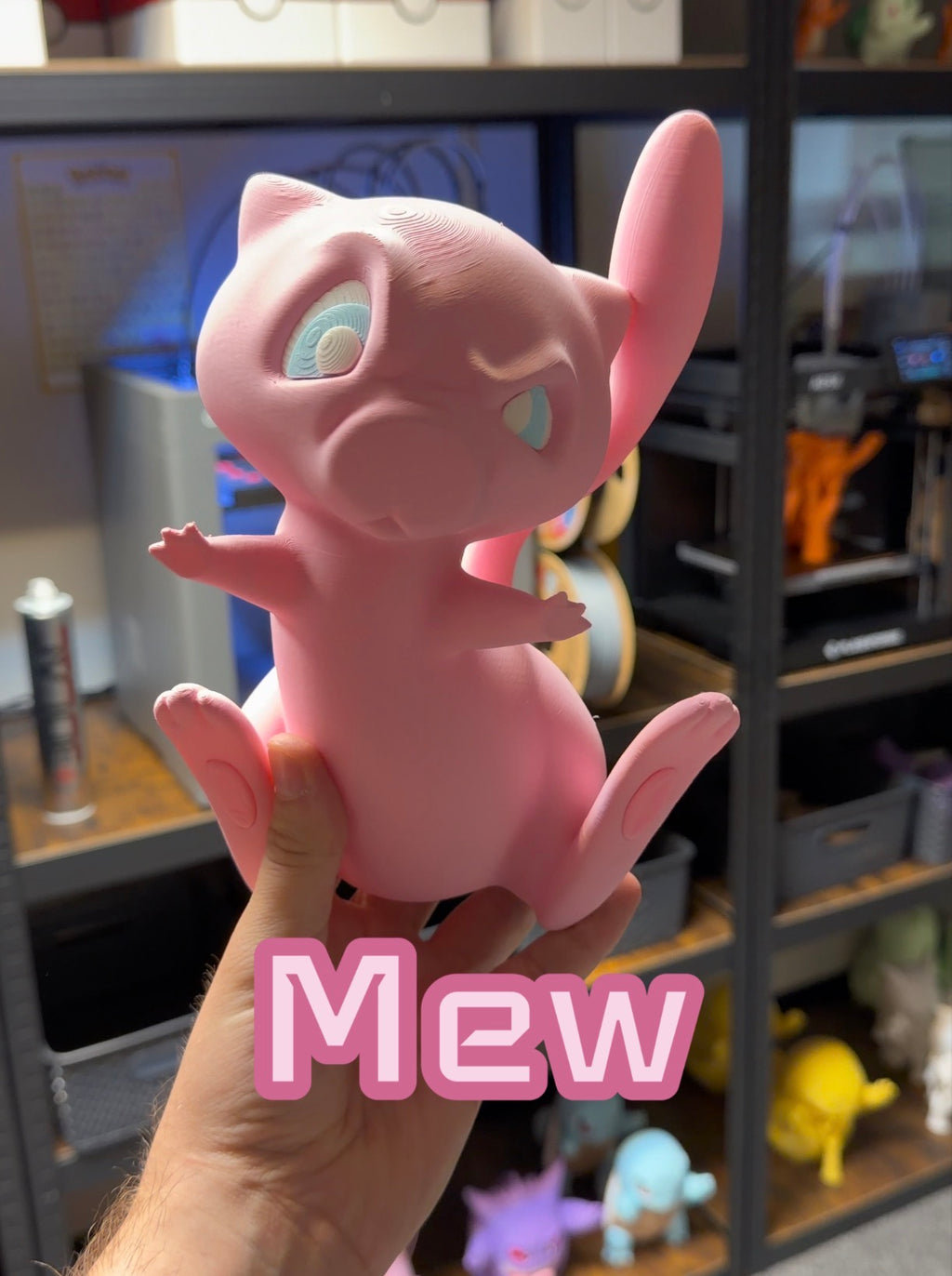 3D Printed Pokémon Window Figures, Multiple Characters