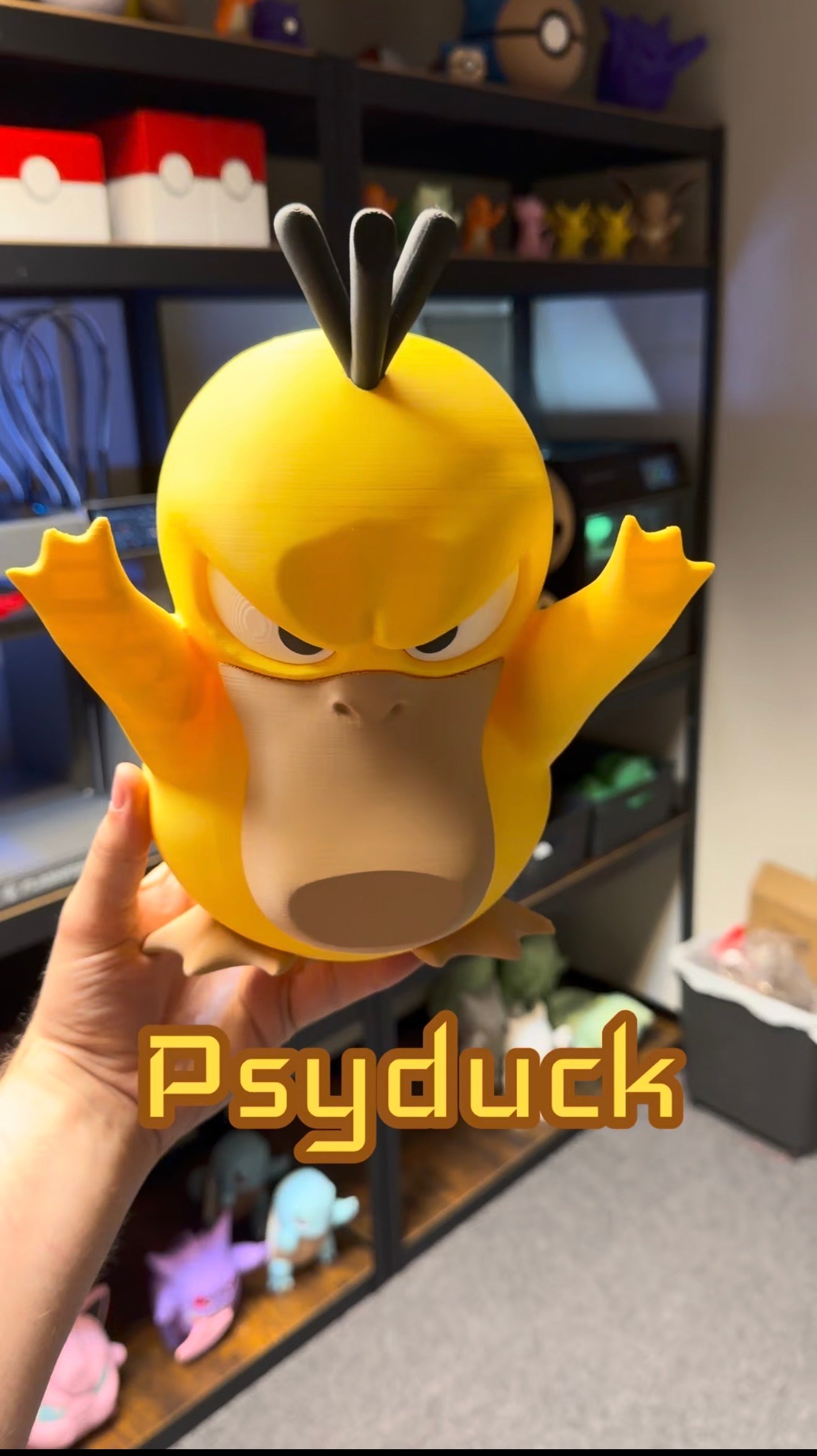3D Printed Pokémon Window Figures, Multiple Characters