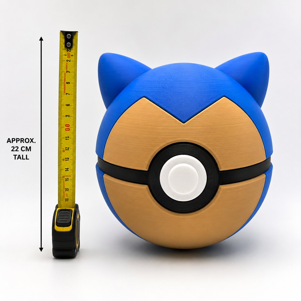 GIANT 3D Printed Poké Ball, 22cm, Multiple Characters