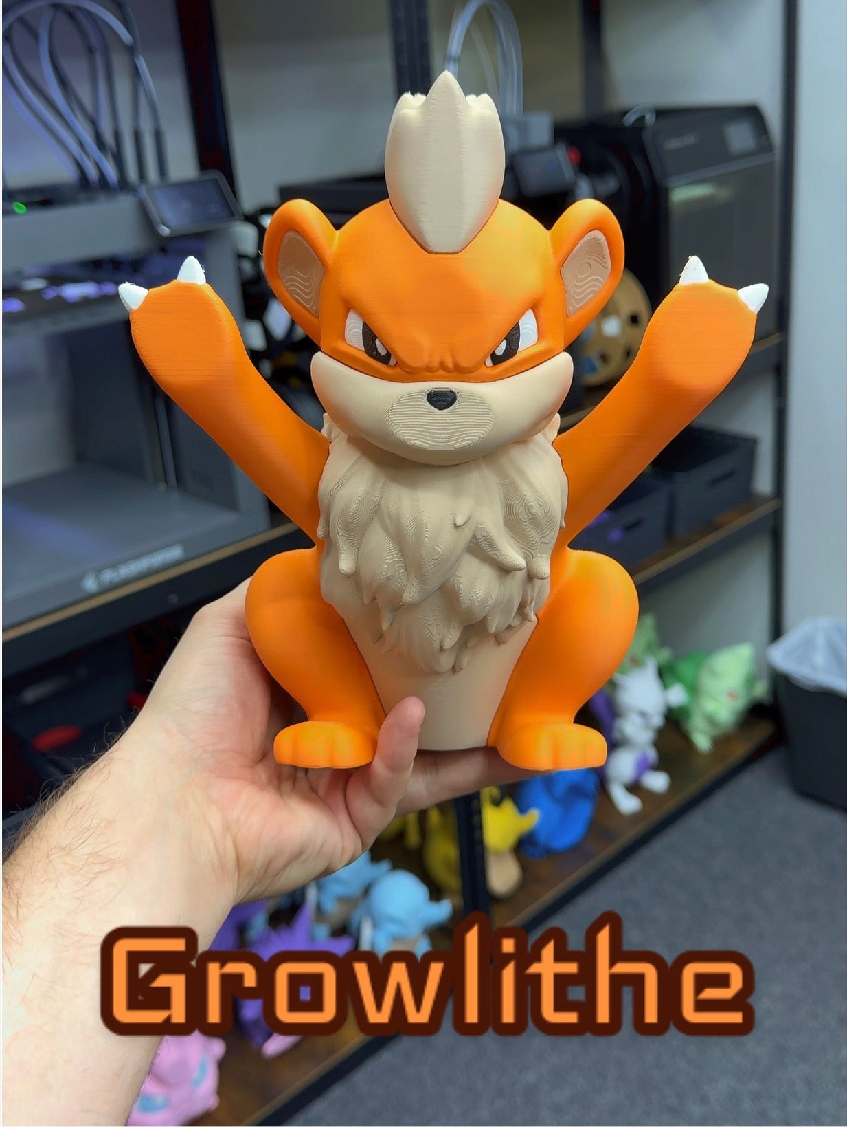 3D Printed Pokémon Window Figures, Multiple Characters