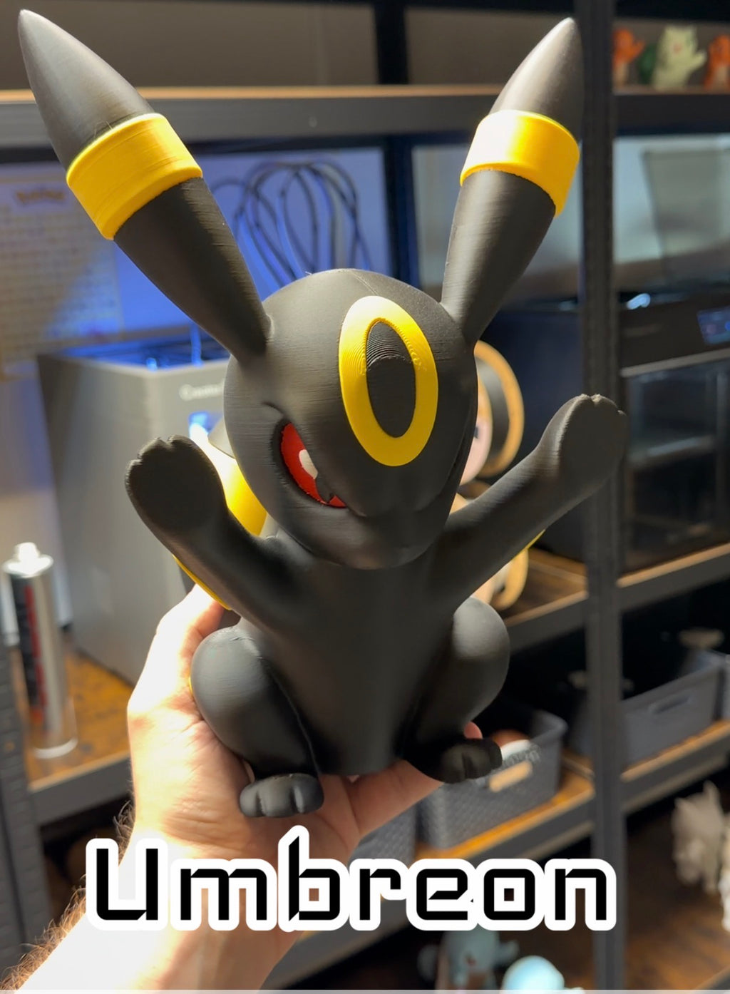 3D Printed Pokémon Window Figures, Multiple Characters