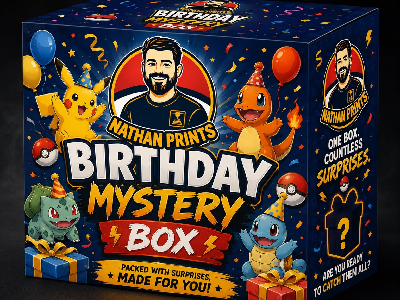 NathanPrints Birthday Mystery Box packed with surprises
