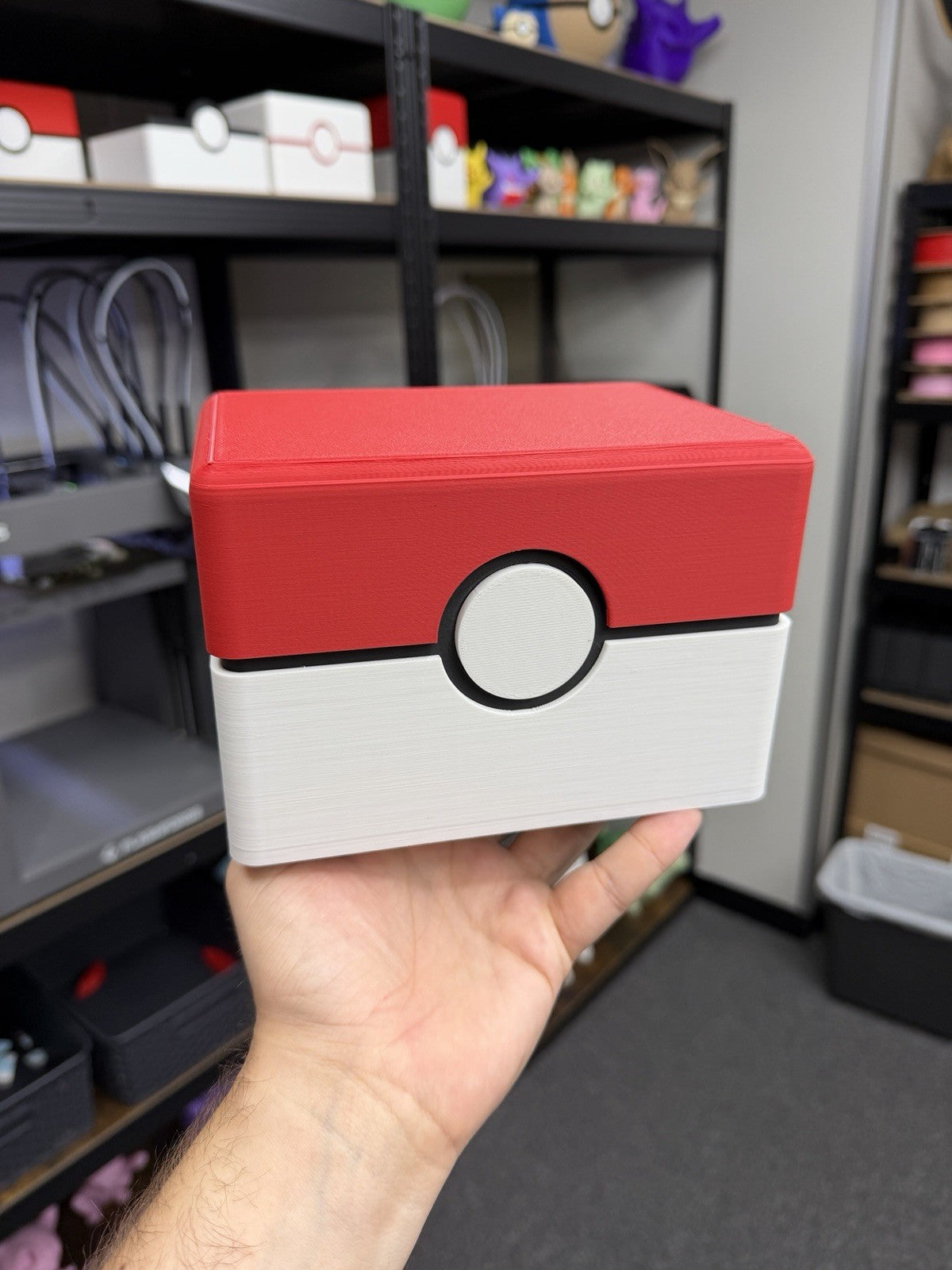 NathanPrints Pokémon Top Loader Storage Box in multiple designs