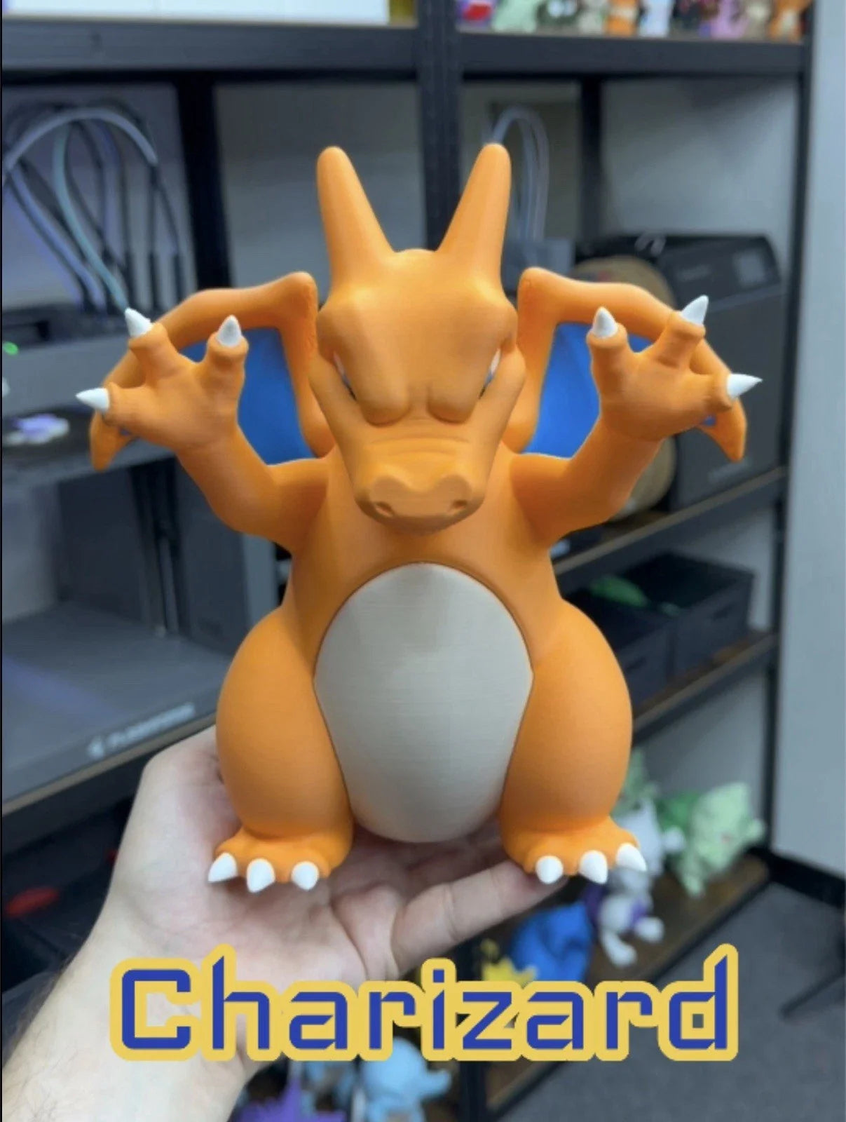NathanPrints 3D printed Pokémon window figures in multiple characters